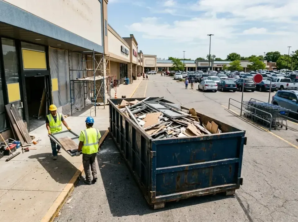 retail-store-renovation-debris-003 — frequently asked questions, Roll-off Dumpster Rentals in Belvidere, IL